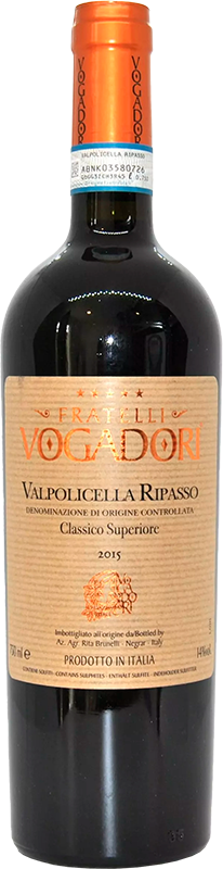 Billede af Fratelli Vogadori Valpolicella Ripasso Classico Superiore 2015