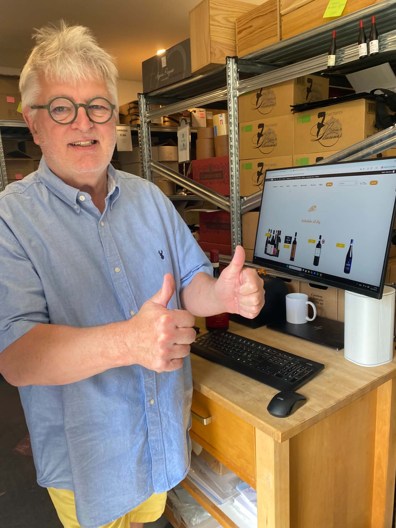 Hans er tilbage fra sommerferie