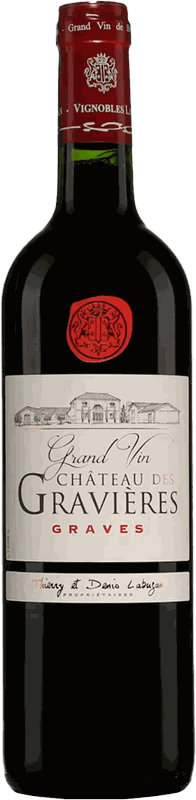 Château Des Gravières, Graves Rouge 2018 - Bordeaux