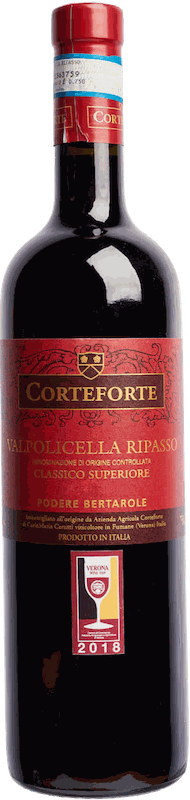 Corteforte, Podere Bertarole Valpolicella Ripasso Classico Superiore 2016